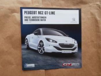 Peugeot RCZ GT-Line 1.April 2015 NEU