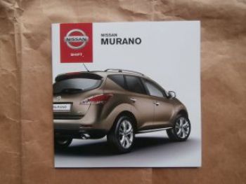 Nissan Murano Prospekt Juli 2012 NEU Rarität