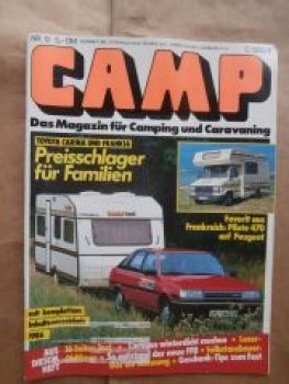 CAMP 12/1986 Toyota Carina mit Frankia 2000/495 TN,Hymermobil 54