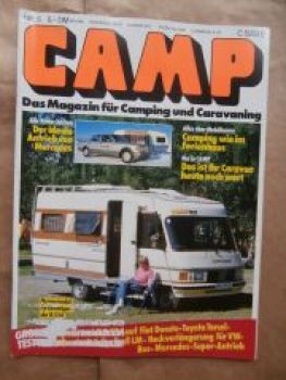 CAMP 5/1986 Hymermobil 534,Eriba Troll LM mit Toyota Tercel 4WD