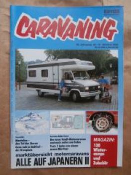 caravaning 10/1988 motorcarvans auf Japaner Teil2,AL-KO Truma