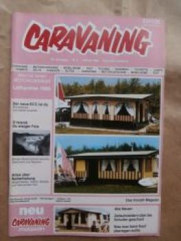 caravaning 2/1986 Bürstner City 800TS,Cadillac Allante,Peugeot 3