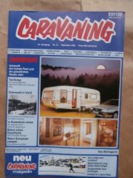 caravaning 12/1985 Opel Kadett Stufenheck,Gall Reisemobilbau,