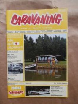 caravaning 9/1984 Audi 80 Facelift,Jaguar XJ 5.3 HE Sovereign,