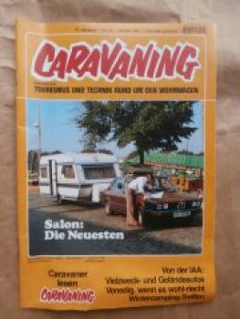 caravaning 10/1981 Tabbert 560E,Flipper City 430TK hinter Fiat R