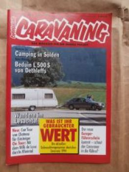 caravaning 1/1994 Dethleffs Beduin L 500S,Audi 100TDI C4,Mazda X