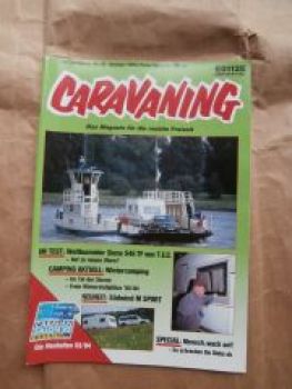caravaning 10/1993 Weltbummler Siena 545TF von T.E.C,Fendt Carav
