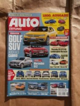 Auto Zeitung 16/2015 1200. Ausgabe Mercedes C111 vs. GT S