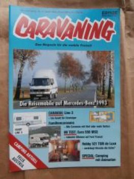 caravaning 4/1993 Reisemobile auf Mercedes Benz Westfalia etc.