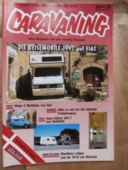 caravaning 5/1992 Reisemobile auf Fiat,Dethleffs New Edition 430