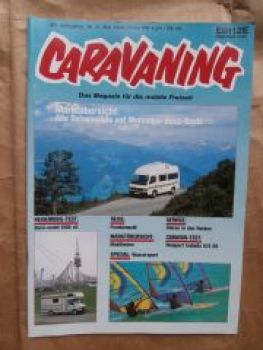 caravaning 5/1991 Reisemobile Marktübersicht auf Mercedes,