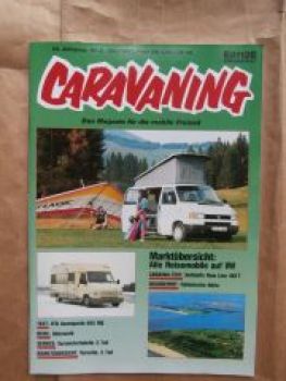 caravaning 3/1991 FFB Avantgarde 655 MQ,Dethleffs New Line 465T,