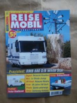 Reise Mobil 7/1997 RMB 680 D/B White Star, La Strada Jumpy,