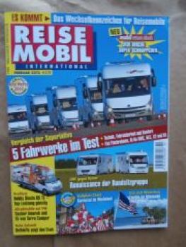 Reise Mobil 2/2012 VW Amarok mit Tischer Trail 220, Hobby Siesta