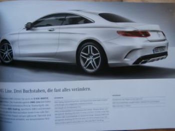 Mercedes Benz S-Klasse Coupé C217 S500 AMG S63 S65 6/2015