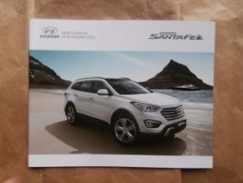 Hyundai Grand Santa Fe Prospekt April 2015 NEU