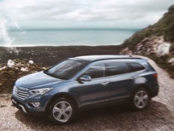 Hyundai Grand Santa Fe Prospekt April 2015 NEU