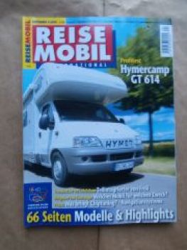 Reise Mobil 9/2004 Hymercamp GT 614,Concorde Cruiser 880F,