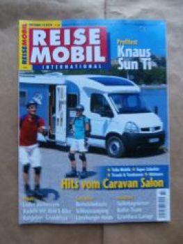 Reise Mobil 10/2004 Knaus Sun TI, Roller Team Granduca Garage P