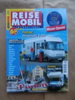 Reise Mobil 9/2001 Hymermobil S820,Phoenix 7500GS,Bürstner T595,