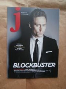 Jaguar Magazine 11/2015 Bockbuster,Tom Hiddleston,F-Pace,XE,XF,X
