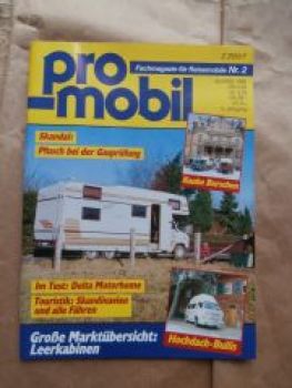 pro mobil 2/1986 Road Ranger auf Landcruiser und VW Doka T3,
