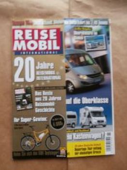 Reise Mobil 11/2009 20 Jahre Bürstner Elegance i 821G,VW T5,