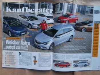 Auto Bild 47/2015 Astra E 1.0Turbo vs. Focus 1.0EcoBoost vs. 308