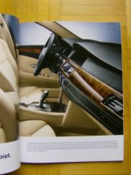 BMW 5er Limousine Prospekt E60 2008 +Individual +xDrive