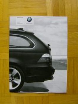 BMW Preisliste 5er Touring E61 9/2008 +Edition +Individual