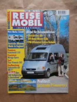 Reise Mobil 5/1995 La Strada Primavera L,Thor Pinnacle 305,