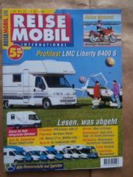 Reise Mobil 5/1996 LMC Liberty 6400S,FFB Classic 580LS,Karmann D