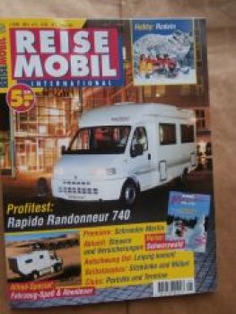 Reise Mobil 1/1997 Rapido Randonneur 740, Schroeder Merlin,