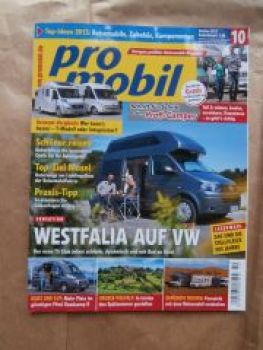 pro mobil 10/2012 Westfalia VW T5 Club Joker, Pössl Roadcamp R,