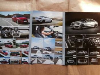 Mercedes Benz Pressemappe CLA X117 180 +Edition,200,250 220cdi