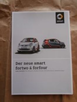 smart fortwo & forfour W453 W454 Pressemappe Juli 2014