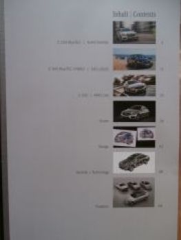 Mercedes Benz C-Klasse BR205 Pressemappe C250 C300 +Fotos +Stick