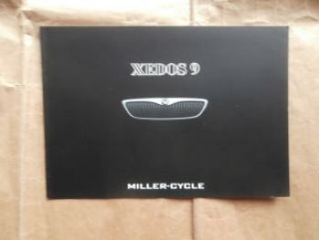 Mazda Xedos 9 Miller-Cycle Sonderprospekt Februar 1997 NEU