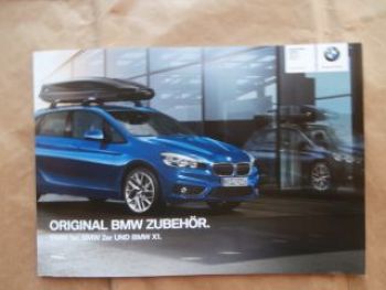 BMW 1er F20 F21 2er F22 F23 X1 F48 Zubehör Prospekt 2015