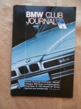 BMW Club Journal 3/1989 Motorsport M3 E30,850i E31,BMW 700