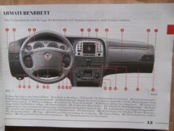 Lancia Lybra 1.6 1.8 2.0 19JTD 2.4 JTD Anleitung Deutsch 2/2002