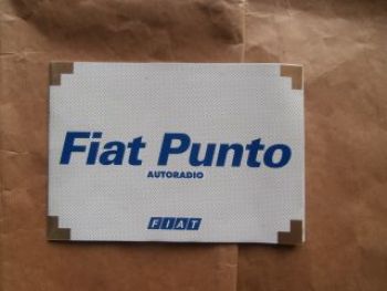 Fiat Punto Autoradio Anleitung Dezember 1999 Französisch