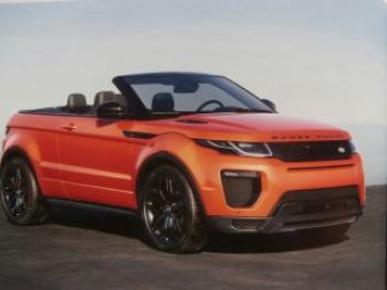 Land Rover Range Rover Evoque Cabriolet Prospekt 2015 NEU