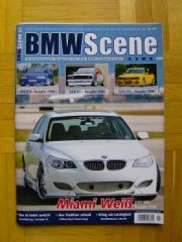 BMW Scene 1/2008 323i E21 M3 E36 530i E60 745i E23