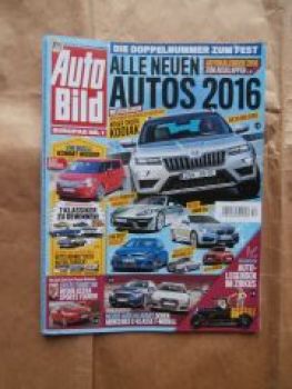 Auto Bild 52/2015 Porsche 718 Boxster,Audi A4 Avant 2.0TFSI vs.