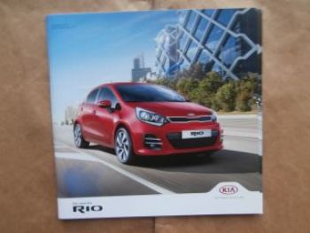 Kia Rio September 2015 +Preisliste NEU +Dream Team +Platinum Edi