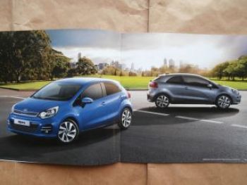 Kia Rio September 2015 +Preisliste NEU +Dream Team +Platinum Edi