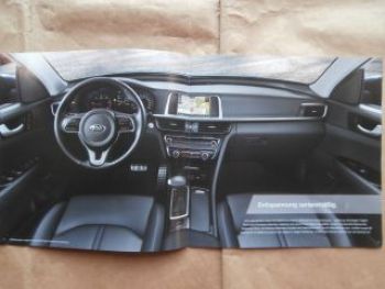 Kia Optima Edition 7 Vision Spirit Prospekt Dezember 2015 NEU