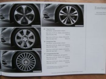 Mercedes Benz S-Klasse BR222 Zubehör Prospekt 1/2015 NEU