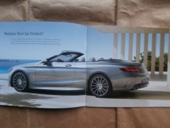 Mercedes Benz S-Klasse Cabriolet A217 S500 S63 AMG 4Matic